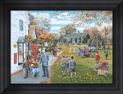 Framed Penny For The Guy Print