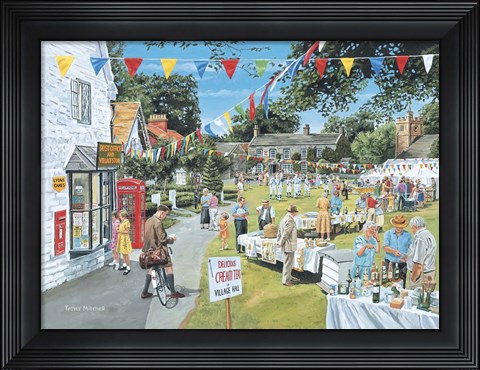Framed Summer Fete Print