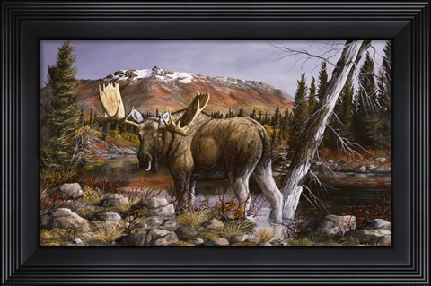 Framed Evening Solitude Print