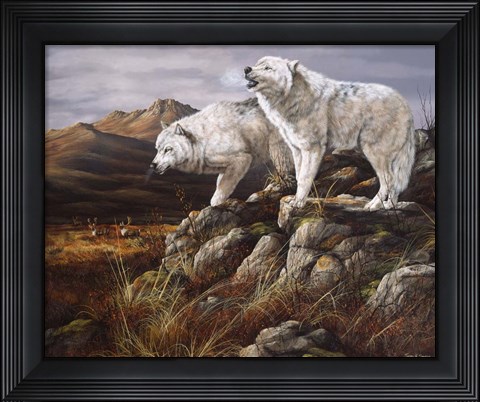 Framed Arctic Warriors Print