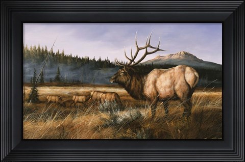 Framed September Royal Print