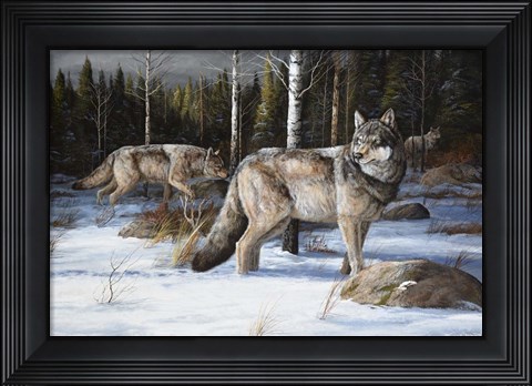 Framed Pack Leaders Print