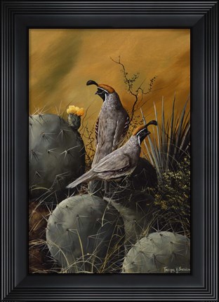 Framed Sentinel Pair Print