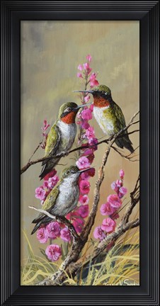 Framed Brief Pause Print