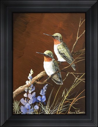 Framed Little Rest Print
