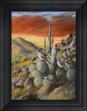 Framed Desert Refuge Print