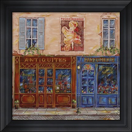 Framed Folies-Bergere Print