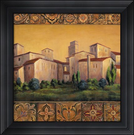 Framed Old World I Print