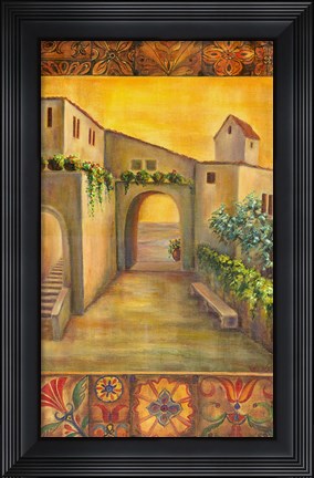 Framed Old World II Print