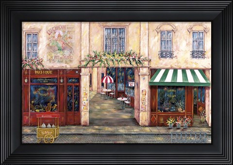 Framed Summer in Paris Print