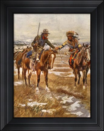 Framed Meeting Print