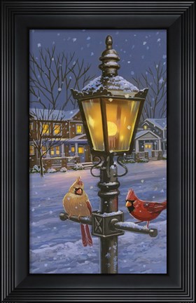 Framed Winter Glow Print