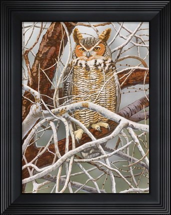 Framed Hidden Hunter Print