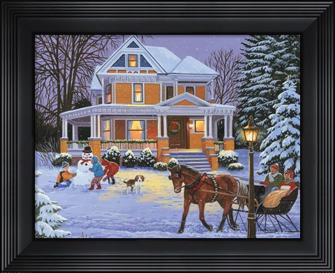 Framed Winter Memories Print