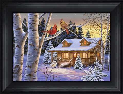Framed Rustic Retreat Print