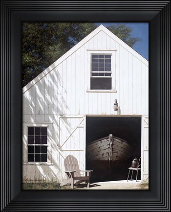 Framed Barn Print