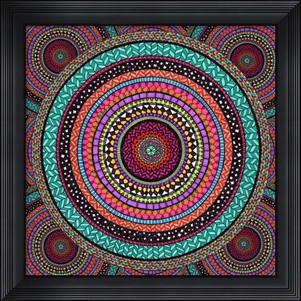 Framed Into The Night Print