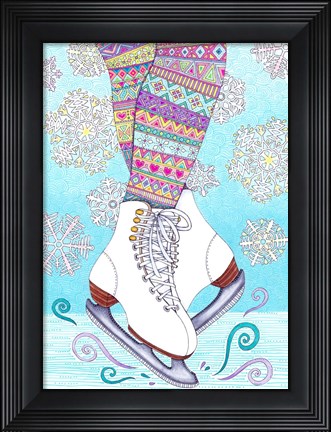 Framed Winter Wonderland 2 - Color Print