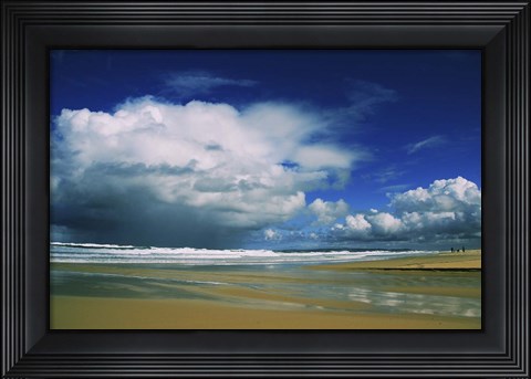 Framed Beach Tales 2 Print