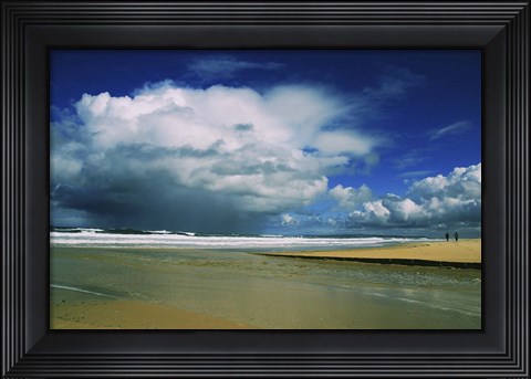 Framed Beach Tales 3 Print