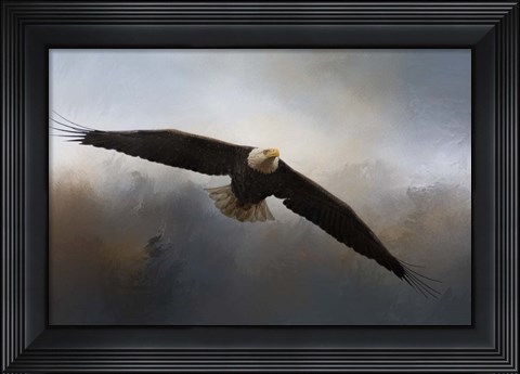 Framed In The Midst Of The Storm Print