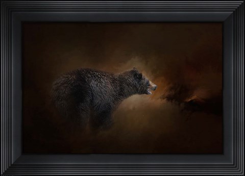 Framed Moonlight Run Print