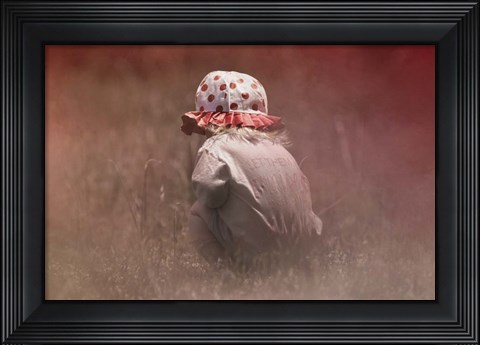 Framed Looking For Flowers Print