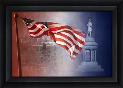 Framed Remember Shiloh Tennessee Print