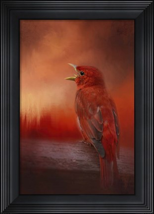 Framed Sunset Song Print