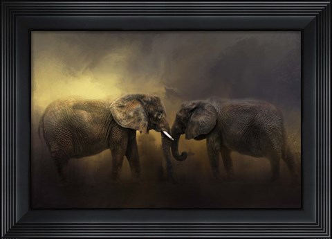 Framed Together Through The Storms Print