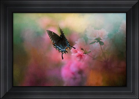 Framed Garden Friend 1 Print