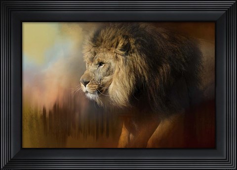 Framed Into The Heat Print