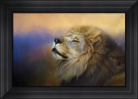 Framed Do Lions Go To Heaven Print