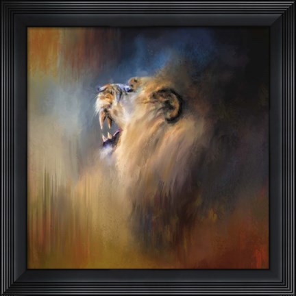 Framed Looking for the Dentist Print