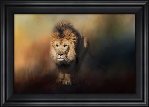 Framed On The Hunt Print