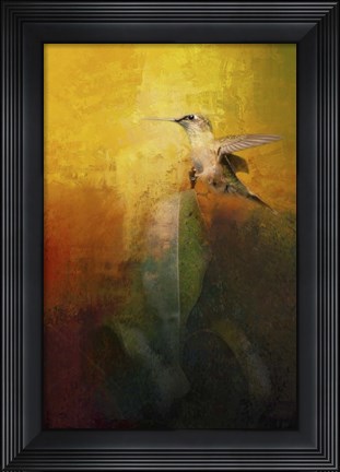 Framed Sunlit Landing Print
