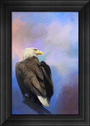 Framed Watching Over The Heavens Print