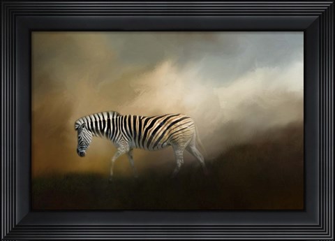 Framed Going Home At Sunset Print