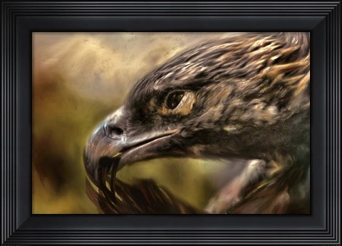 Framed Preening Print