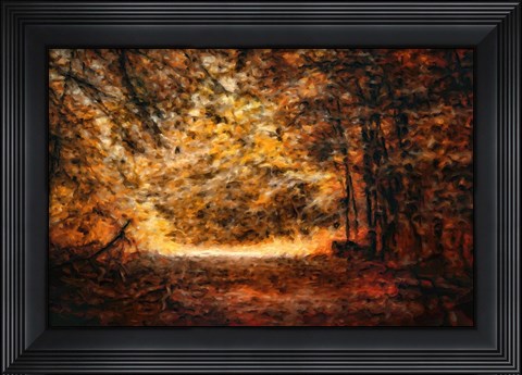 Framed Golden Journey Print