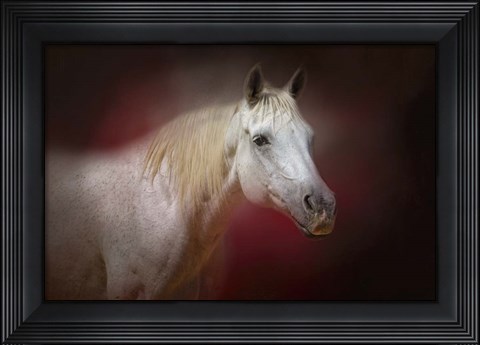 Framed I Am The Light Print