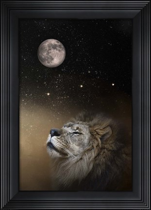 Framed Under The Moon and Stars Print
