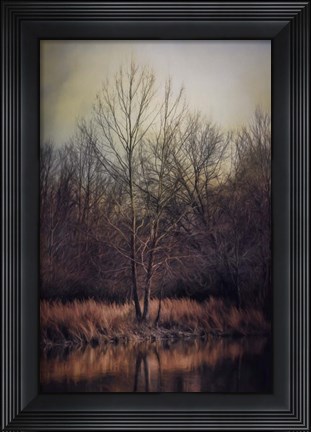 Framed Warm Winter Peace Print