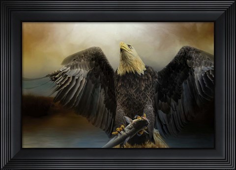 Framed Big Catch 1 Print