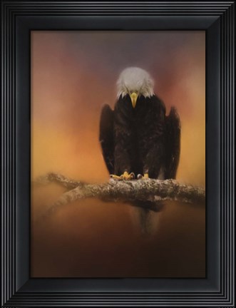 Framed Let Us Pray Print