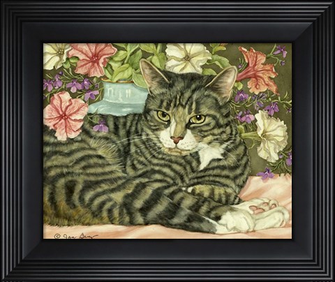 Framed Boo Print