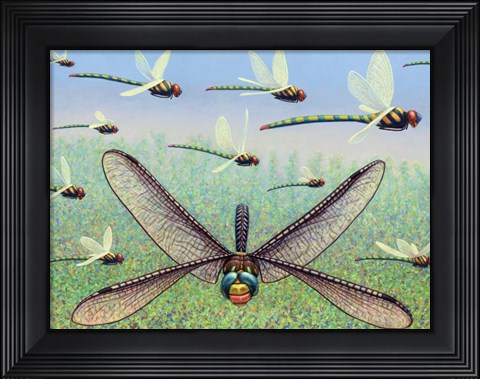 Framed Crossways Print