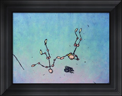 Framed Falling in Love Print