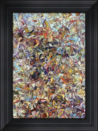 Framed Fragmented Horse Print