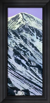 Framed Gray&#39;s Peak in Winter Print